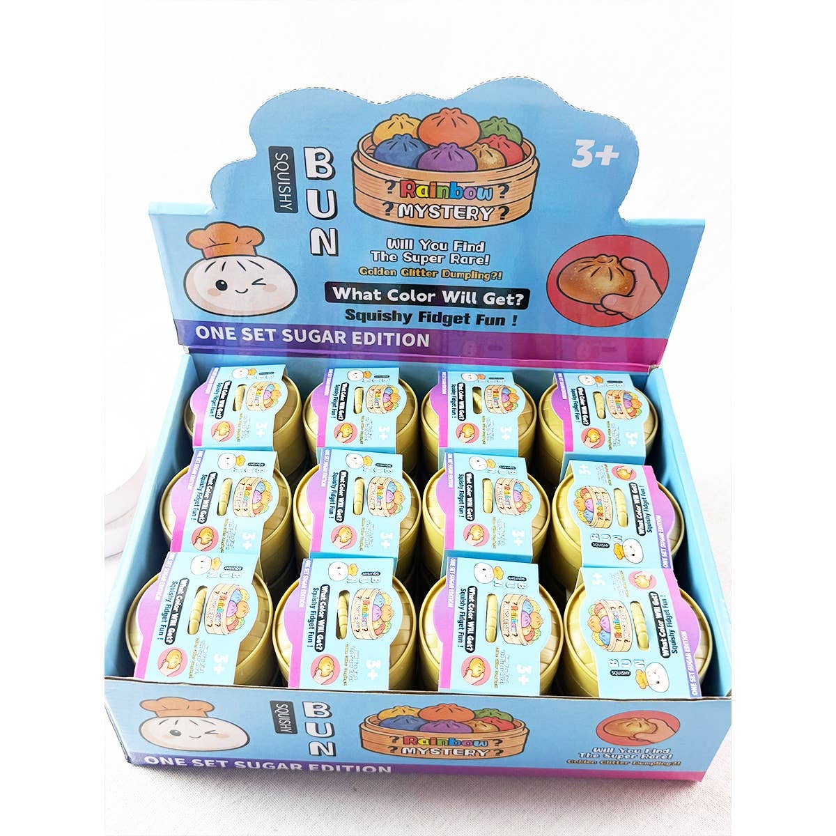Love and Repeat - Color Changing Mini Dumpling Squishy Toy: MIX COLOR / ONE(24)