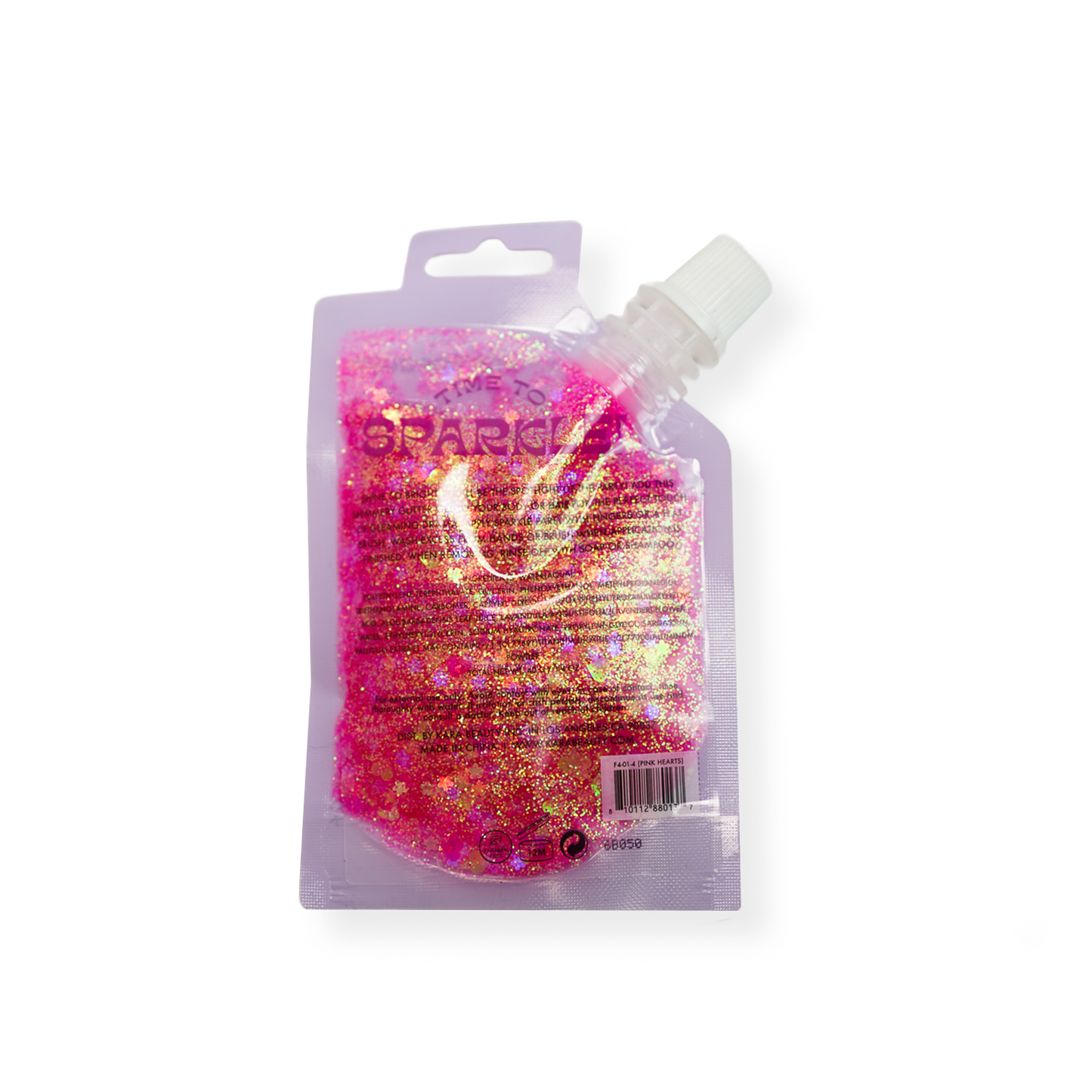 Kara Beauty - SPARKLE PARTY HAIR AND BODY GEL - SINGLE PACKS: GREEN ROCKETS