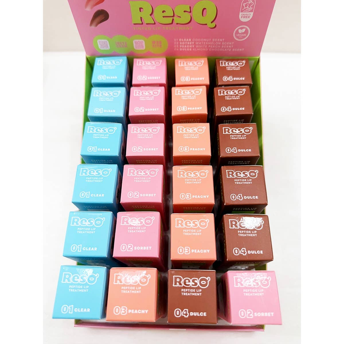 Love and Repeat - 4 Shades of Pepside Lip Treatment: MIX COLOR / ONE(24)