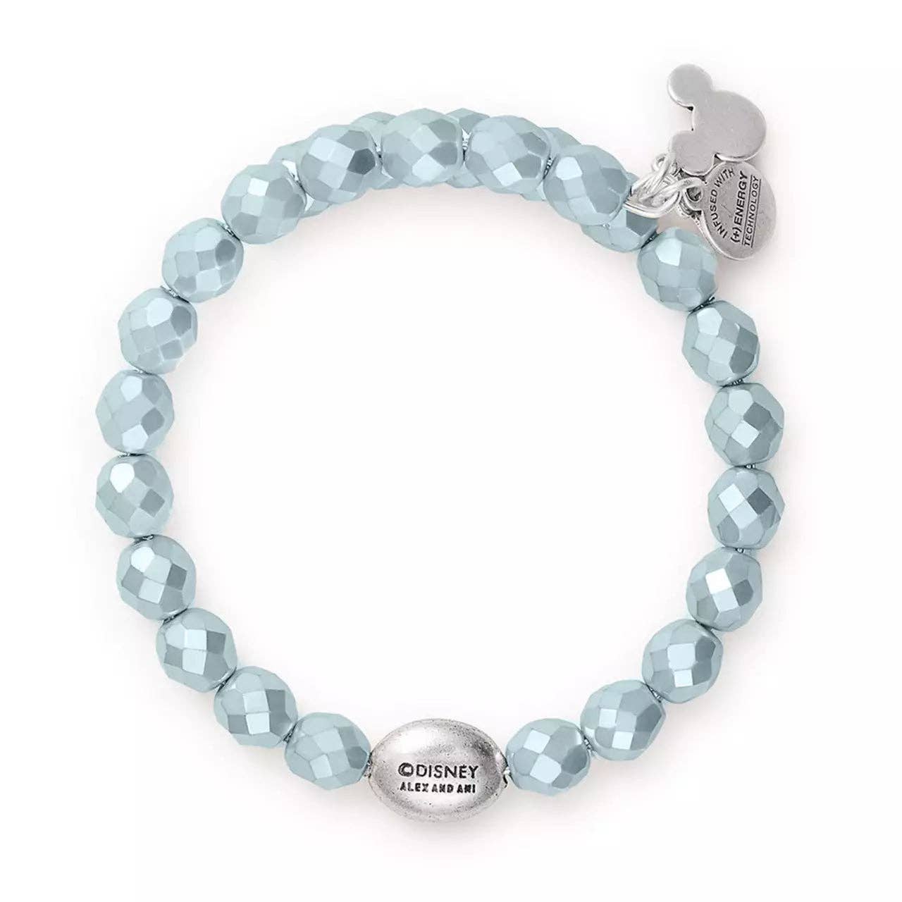 Alex and Ani - Disney® Cinderella Pearl Wrap Bracelet: Antiqued Silver