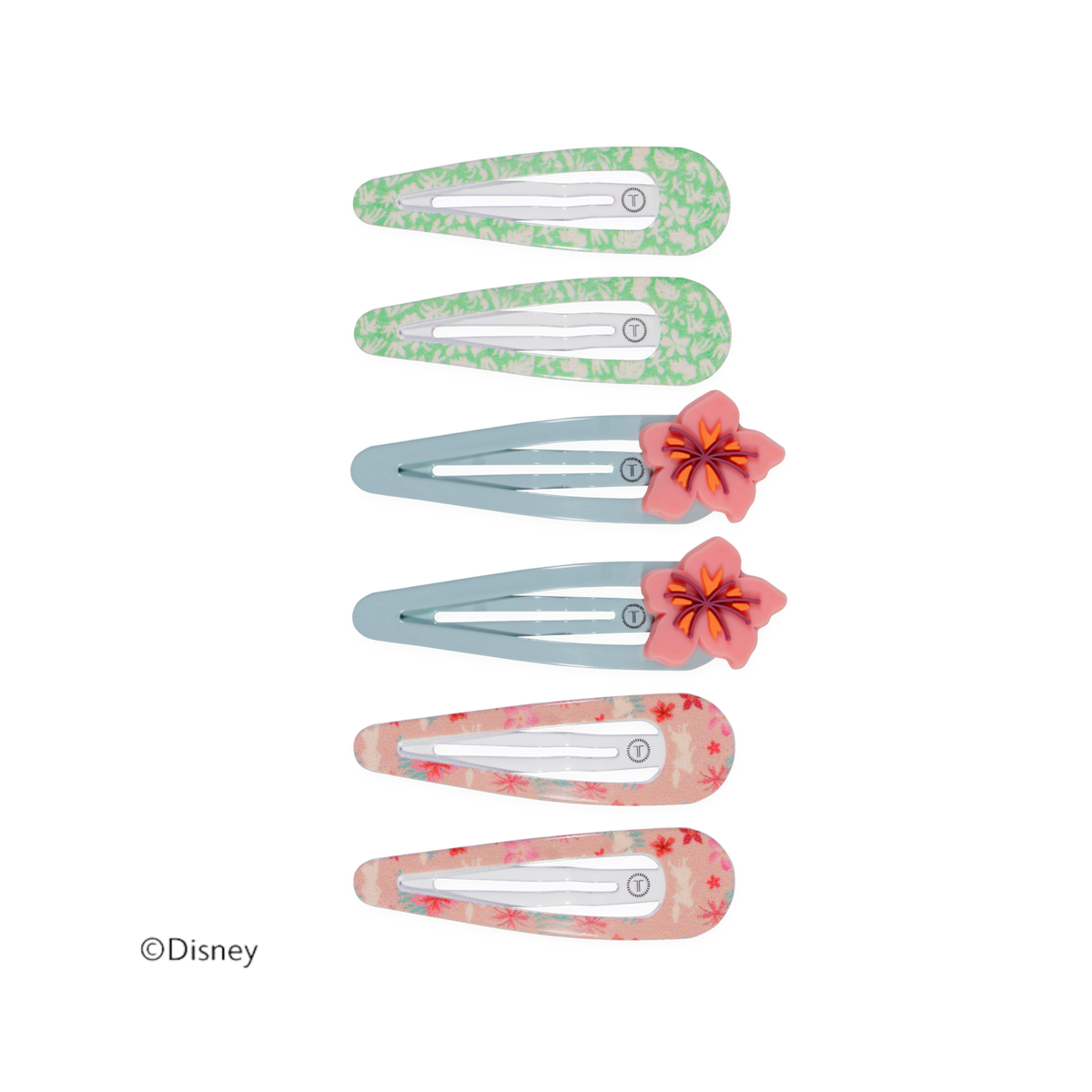 TELETIES - Moana Snap Clip (6Ct)