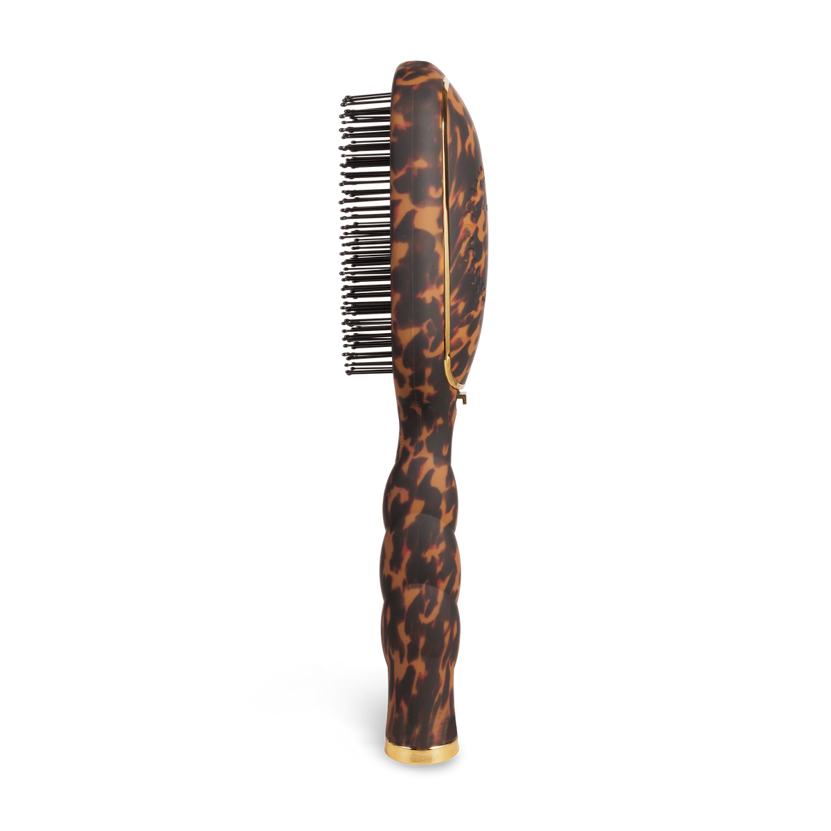 TELETIES - Detangler Hair Brush for Thick Hair - Tortoise