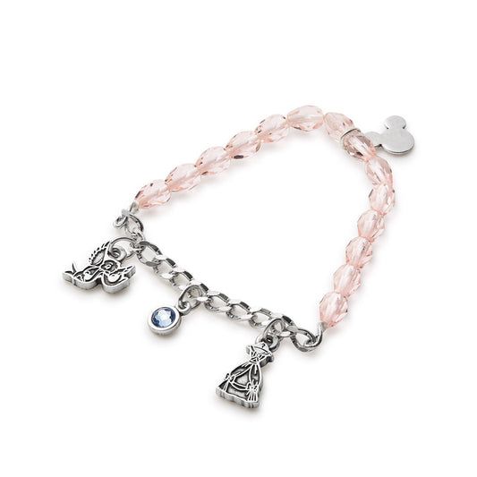 Alex and Ani - Disney® Cinderella Multi-Charm Stretch Bracelet: Antiqued Silver