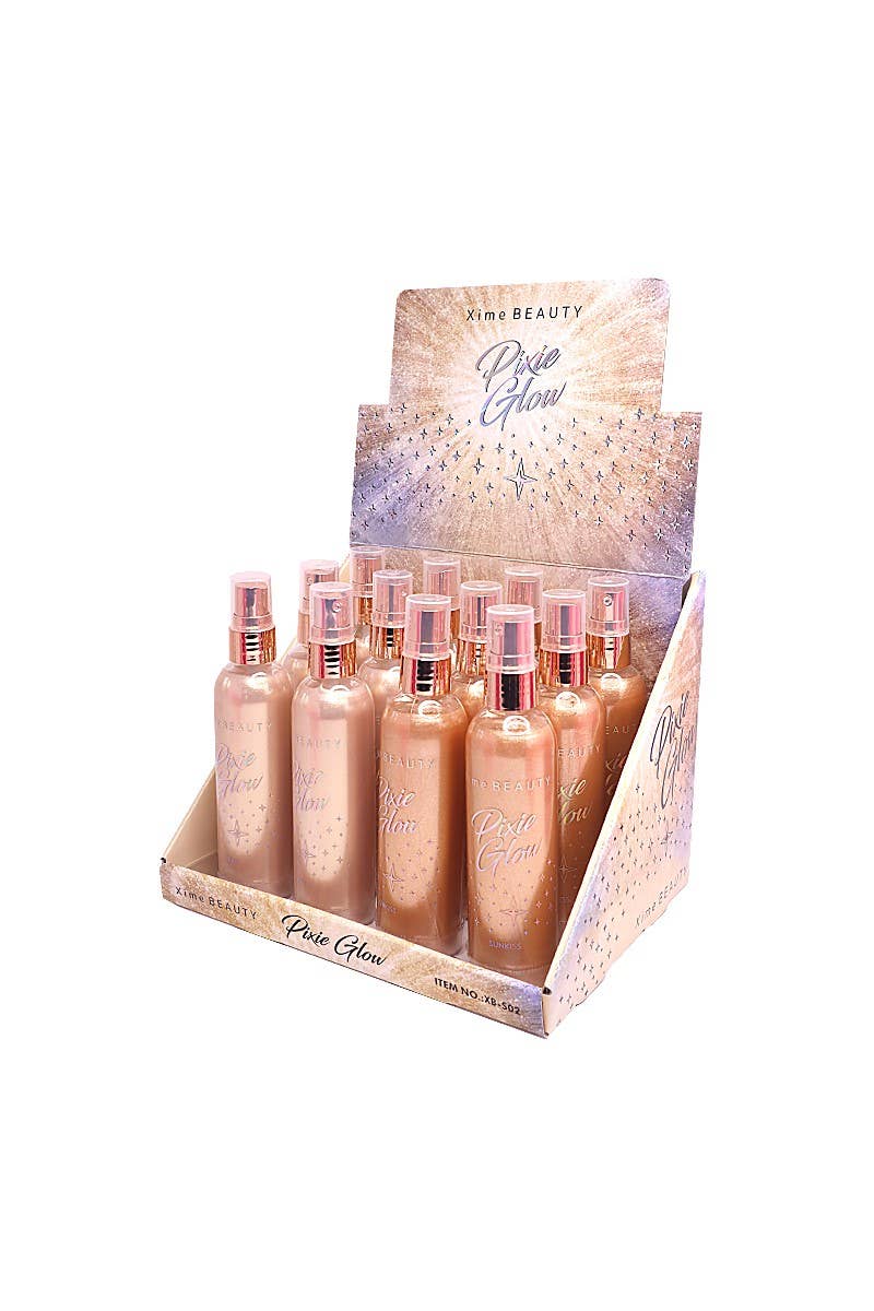 PINEAPPLE Beauty - Xime XB-S02 Pixie Glow Gold Body Simmer Spray - 12pc