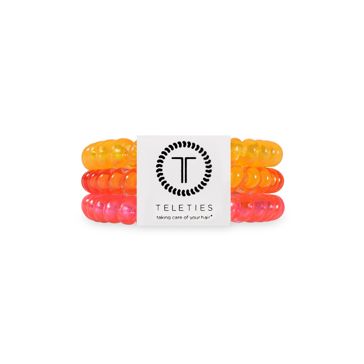 TELETIES - Spiral Hair Coils | Small | Day Rave