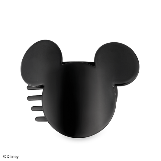 TELETIES - Disney: Mickey Mouse Shaped | Medium |  Flat Hair Clip