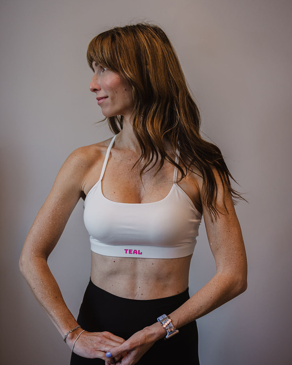 TEAL Y-NOT Racerback Bra