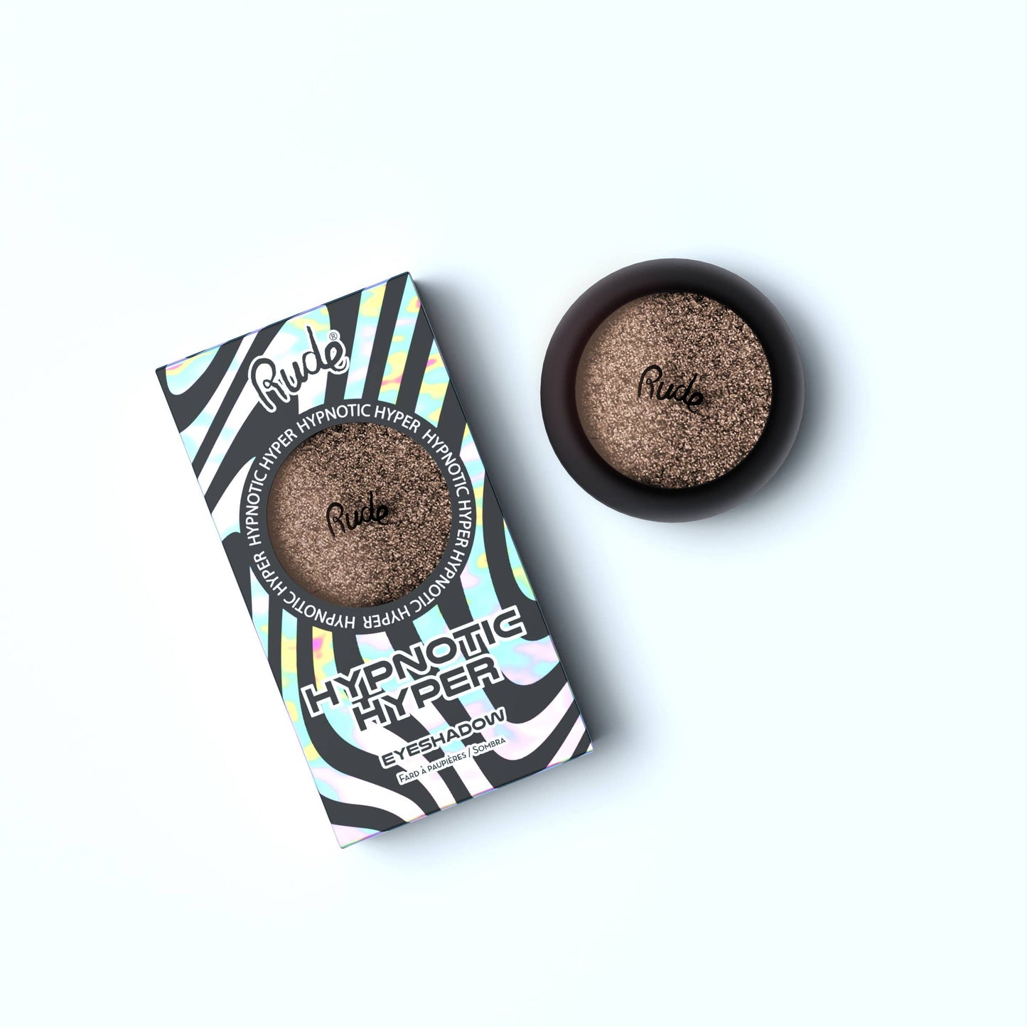 Rude Cosmetics - Hypnotic Hyper Duo Chrome Eyeshadow: Incognito