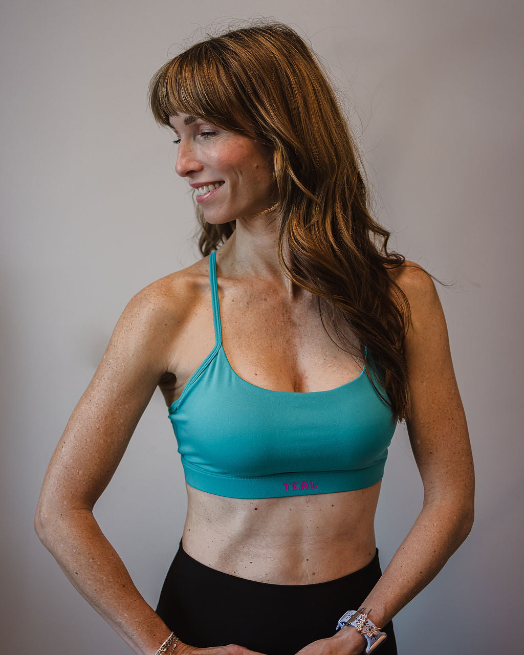 TEAL Y-NOT Racerback Bra