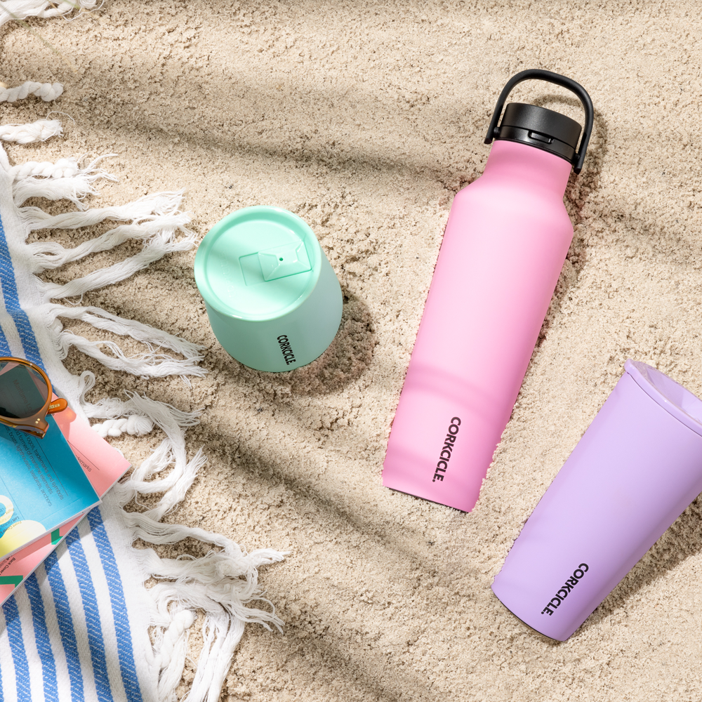 CORKCICLE - Sport Canteen - 20oz Sun - Soaked Pink