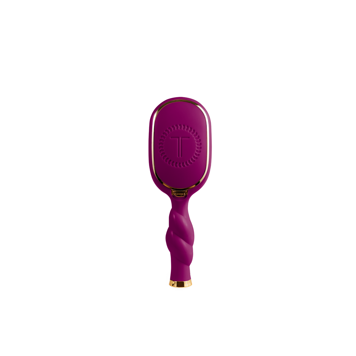 TELETIES - Mini Boar Bristle Hair Brush - Mulberry