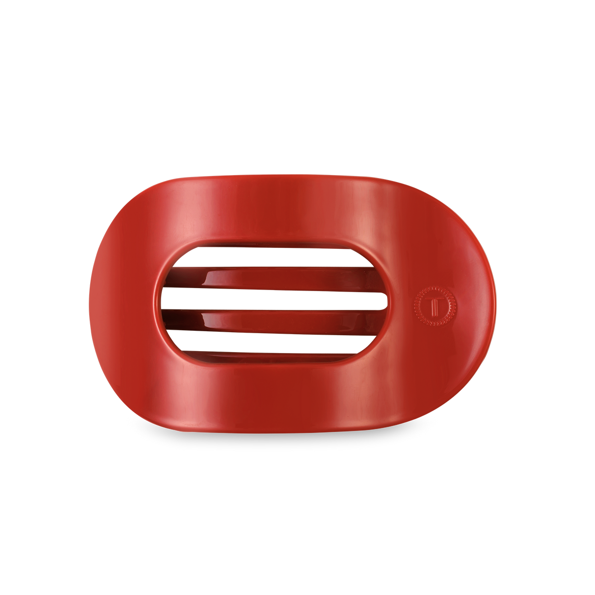 TELETIES - Red Carpet Ready | Medium | Flat Round Hair Clip