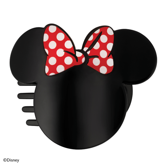 TELETIES - Disney: Minnie Mouse Shaped | Large |  Flat Hair Clip