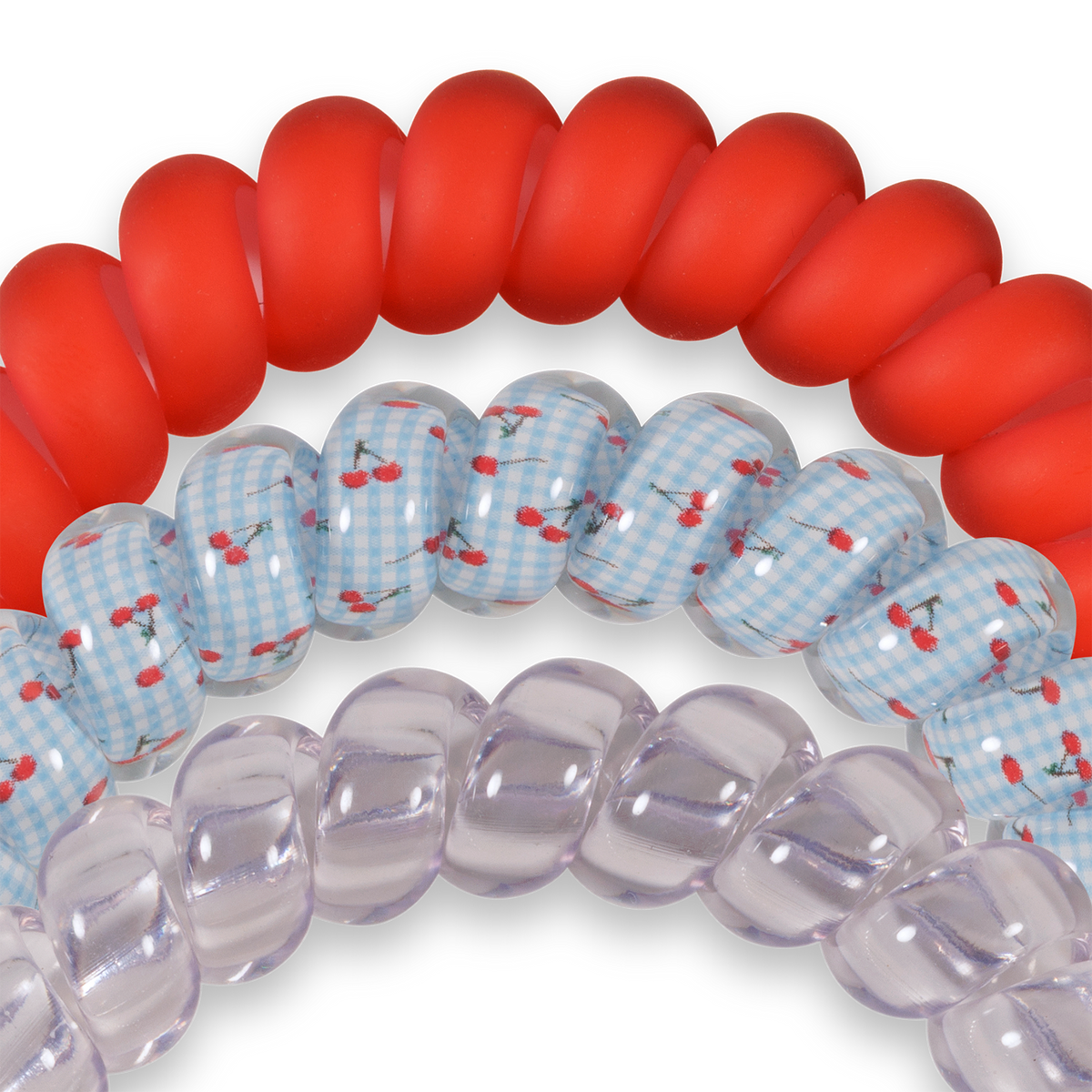 TELETIES - Basket of Cherries | Large | Hair Ties