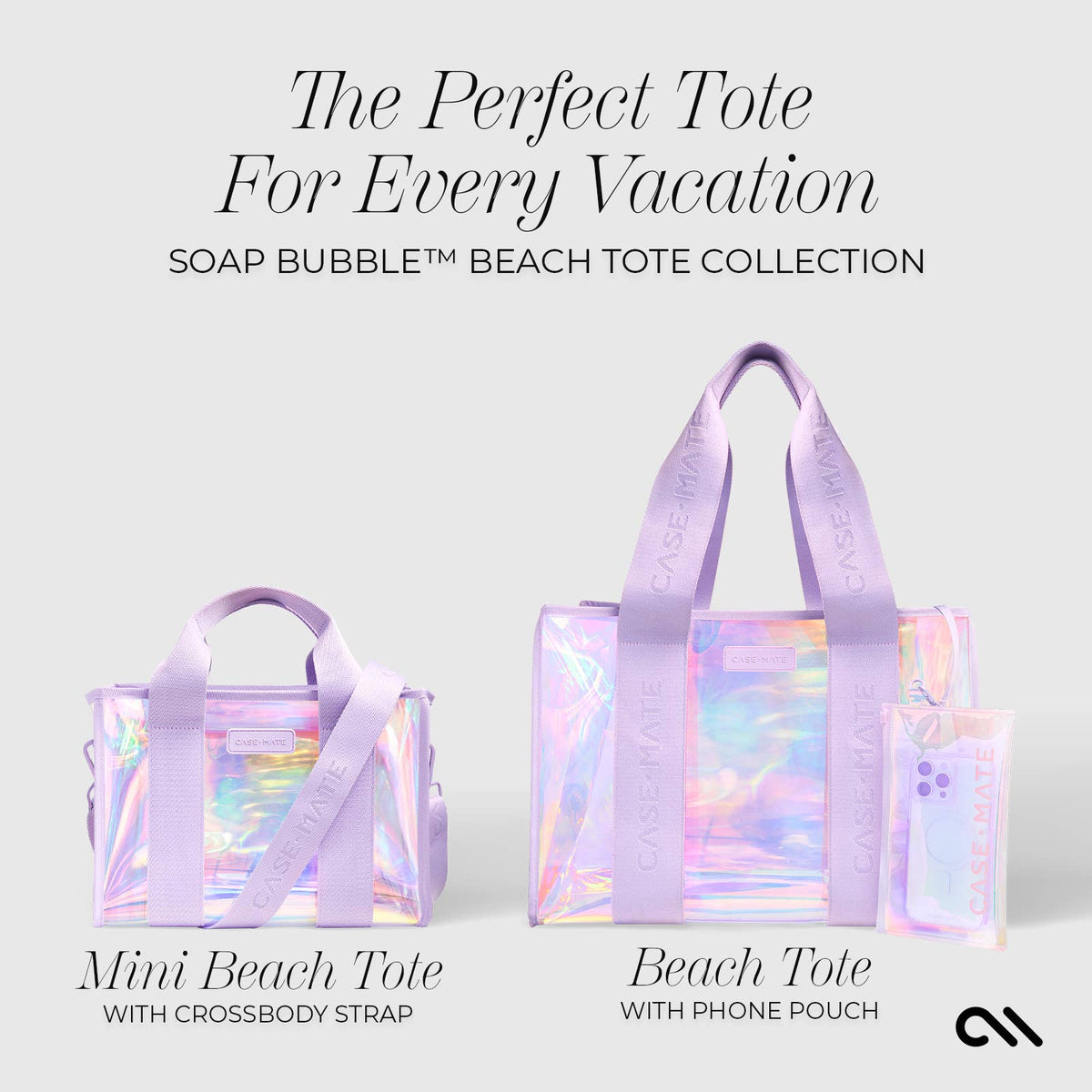 Case-Mate - Case-Mate Soap Bubble Jelly Tote Bag Medium Crossbody