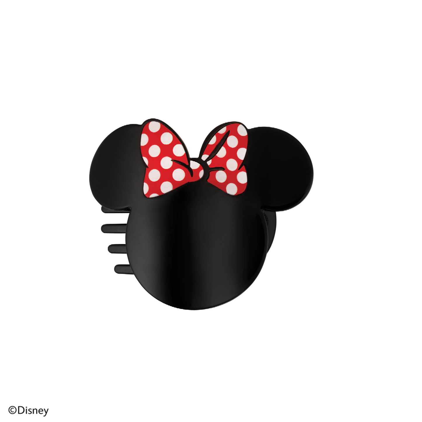 TELETIES - Disney: Minnie Mouse Shaped | Tiny |  Flat Hair Clip