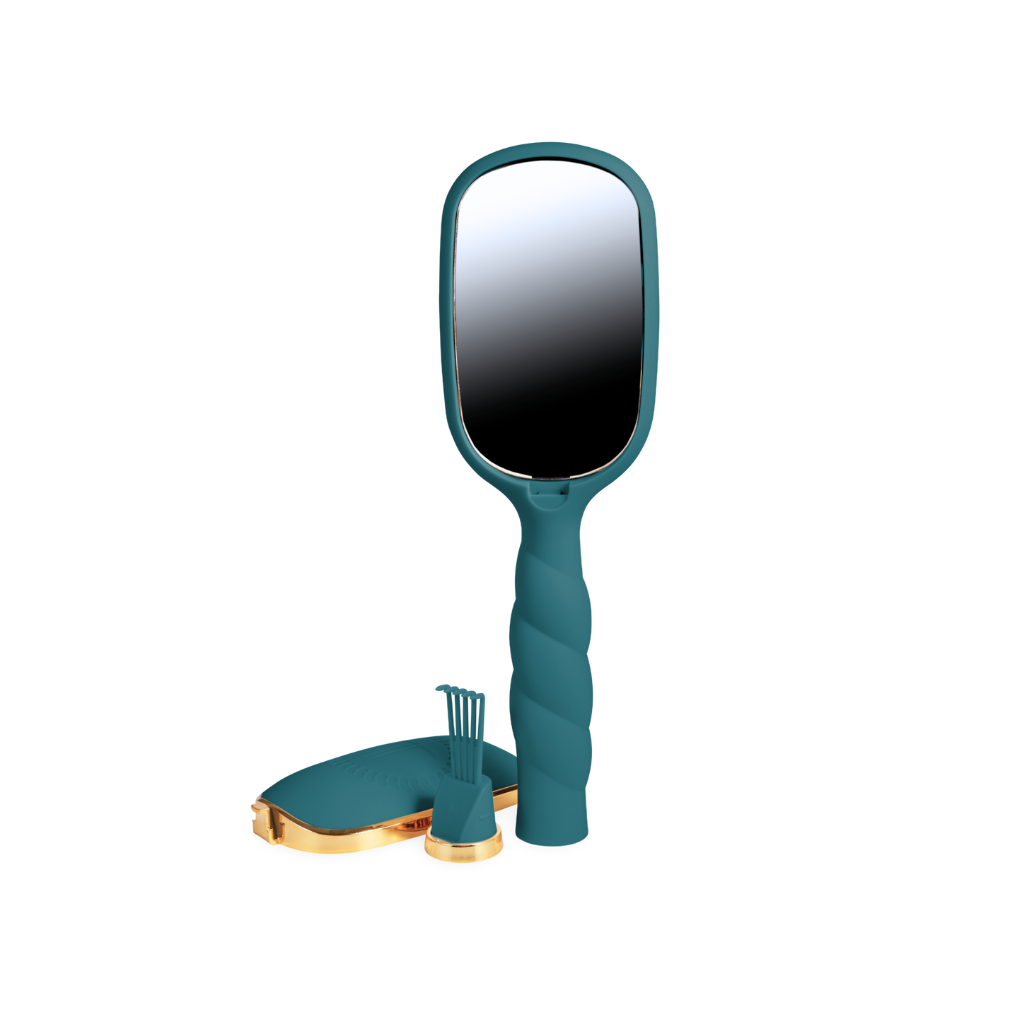 TELETIES - Detangler Hair Brush for Fine Hair - Teal With It