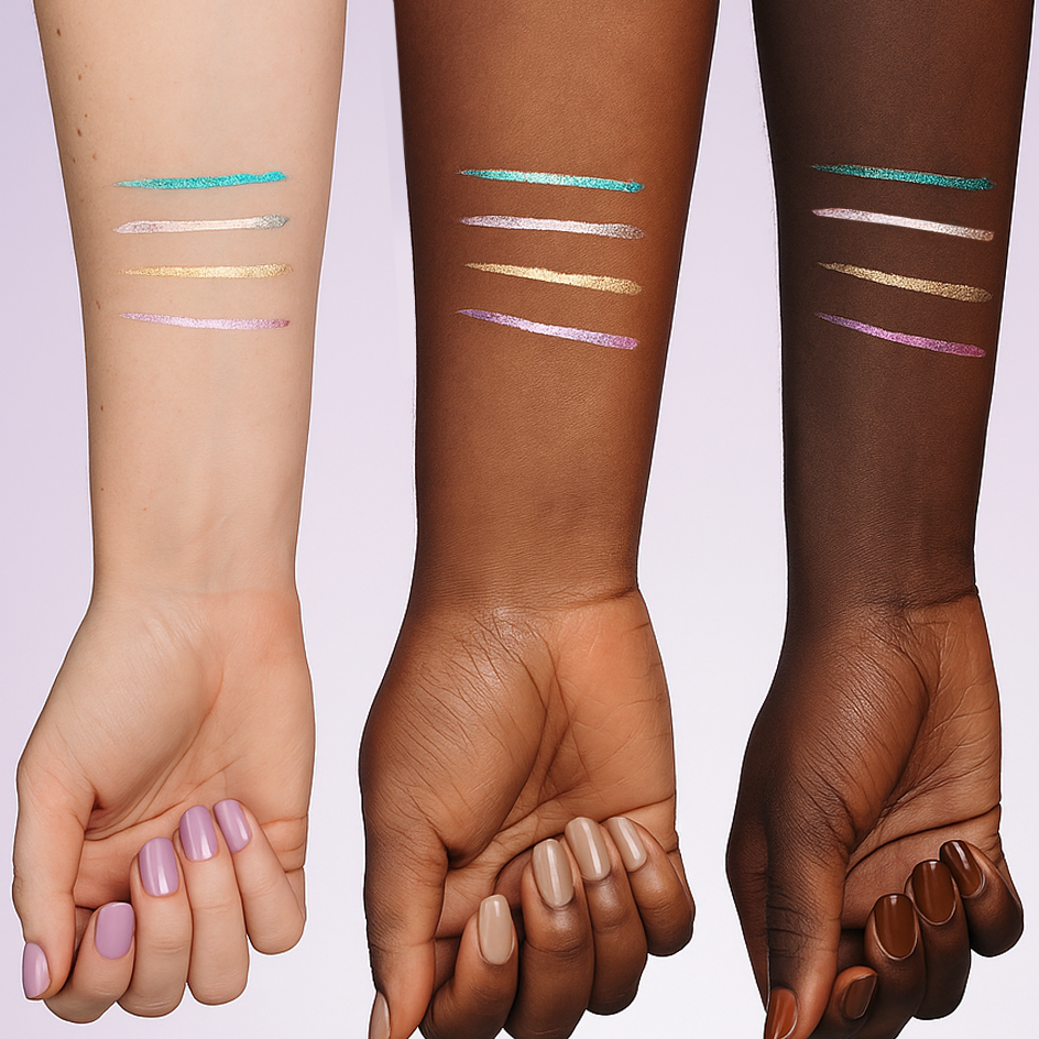 Unicorn Snot | Glitter Beauty - KiraKira | MOOD-Pink | Glitter Freckles | Glitter Eyeliner