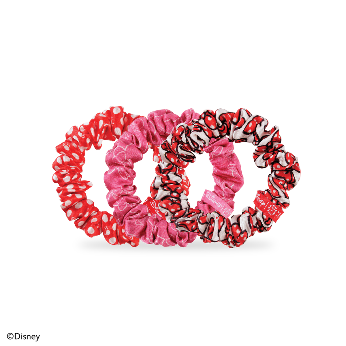 TELETIES - Minnie Mouse | Small | Silk Scrunchies