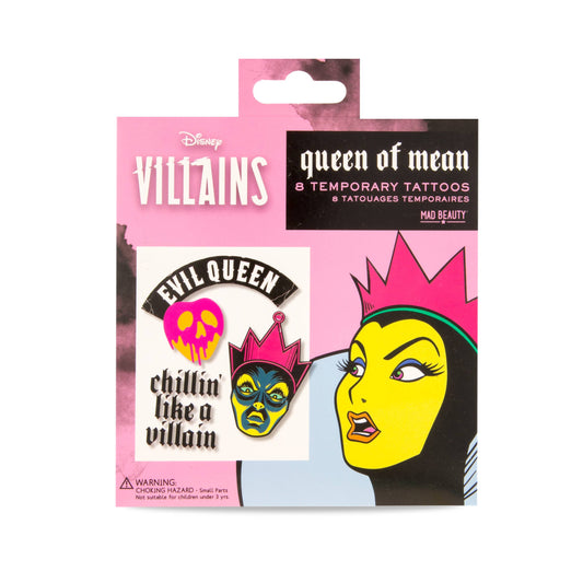 Mad Beauty USA LLC - Mad Beauty Disney POP Villains Temporary tattoos