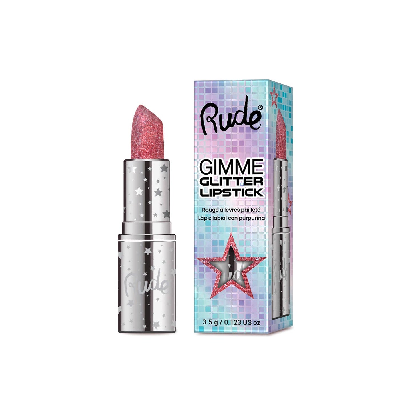 Rude Cosmetics - Gimme Glitter Lipstick: Glitz