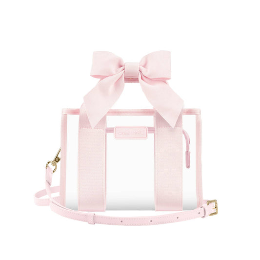 Case-Mate - Case-Mate Clear Stadium Bag: Ballet Pink Bow