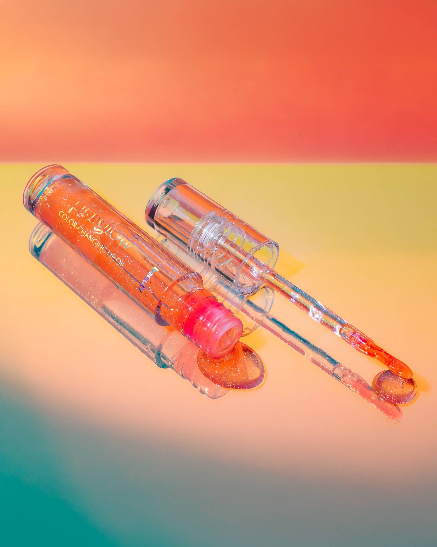 Kara Beauty - PH Glow Lip Oil: Sheer Iridescent