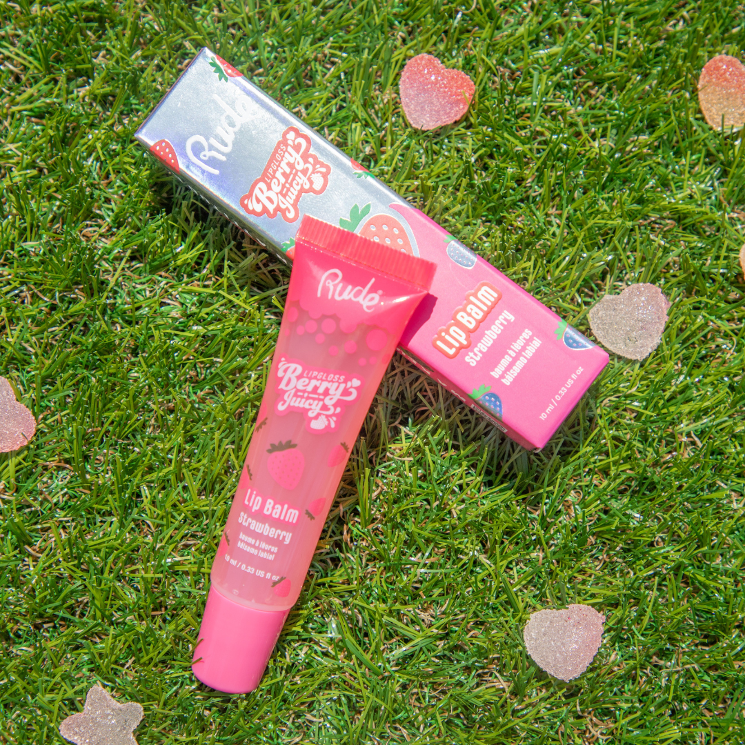 Rude Cosmetics - Berry Juicy Lip Balm: Raspberry