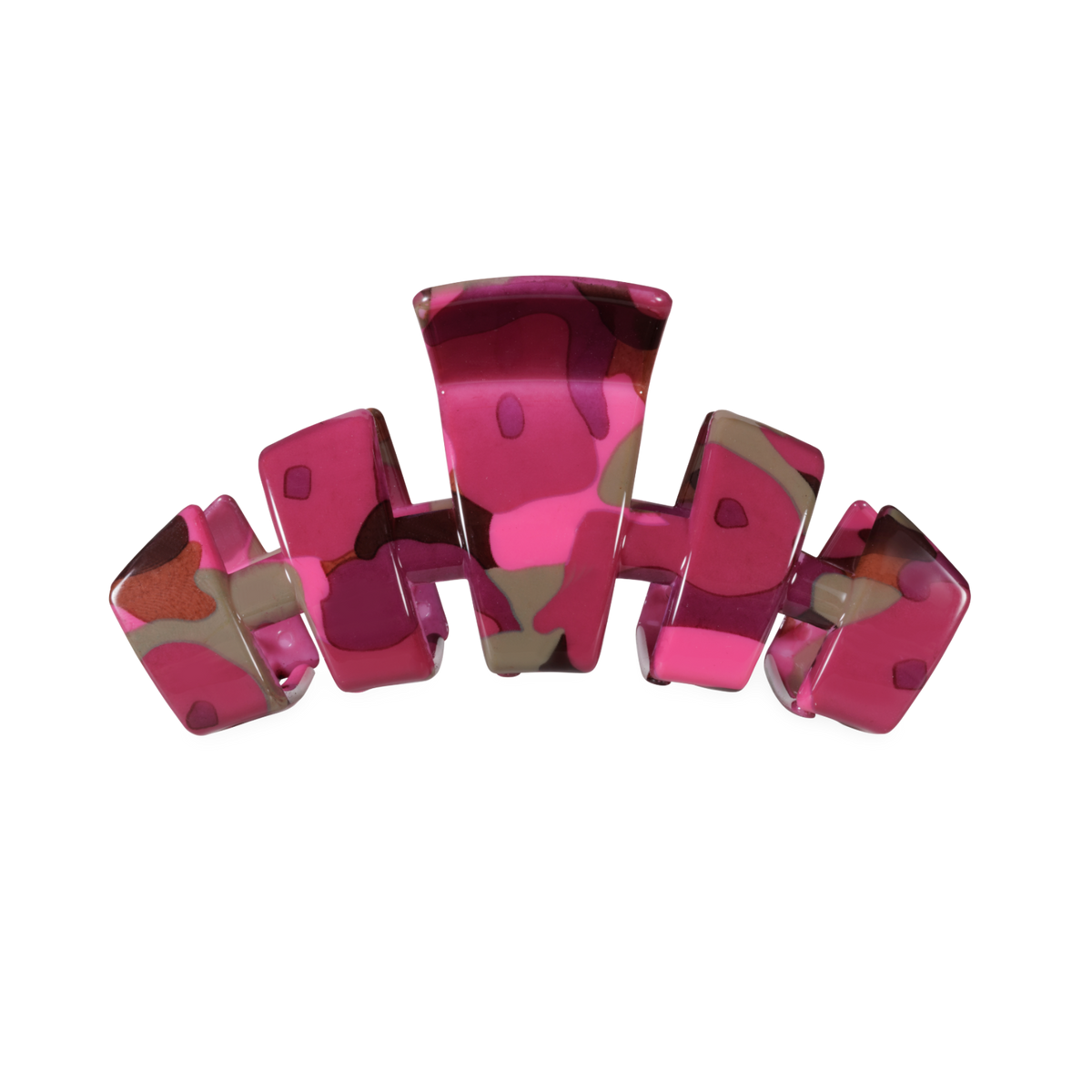 TELETIES - Classic Garden Glam Medium Claw Clip