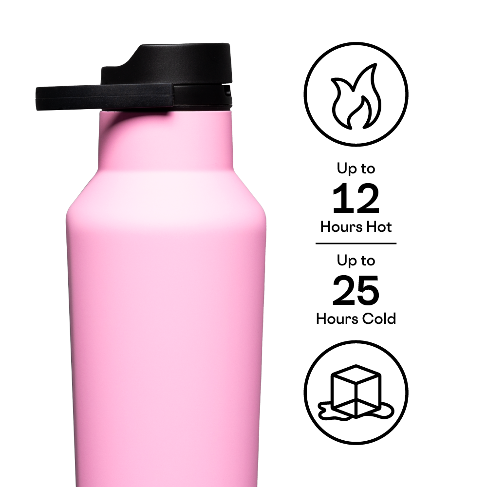 CORKCICLE - Sport Canteen - 20oz Sun - Soaked Pink