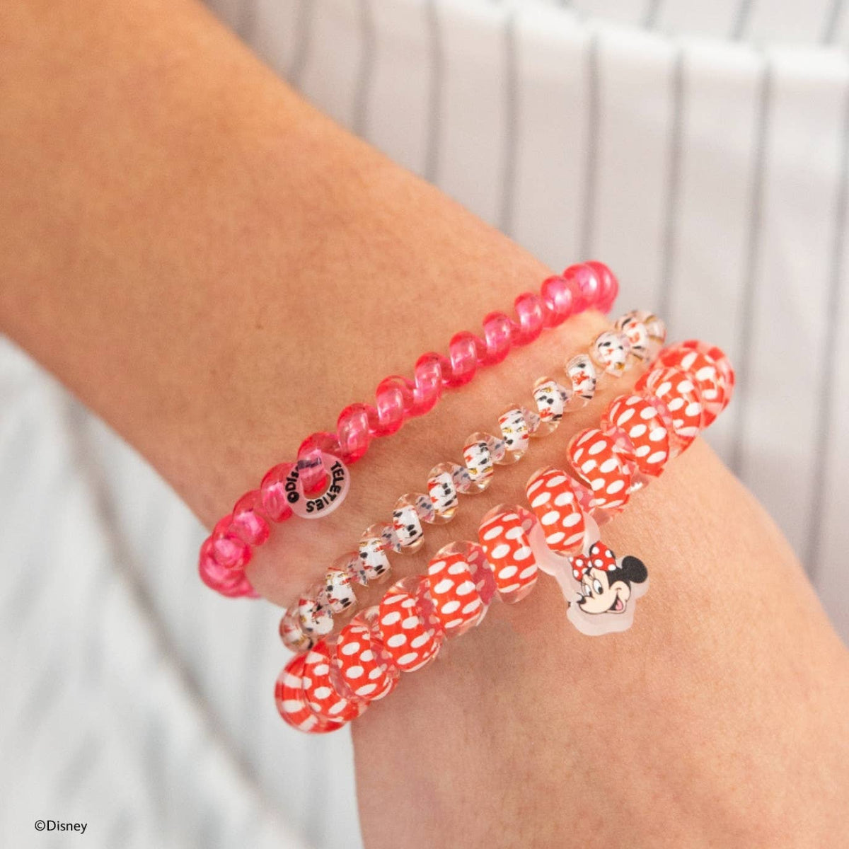 TELETIES - Minnie Mouse | Mix Pack | Hair Ties
