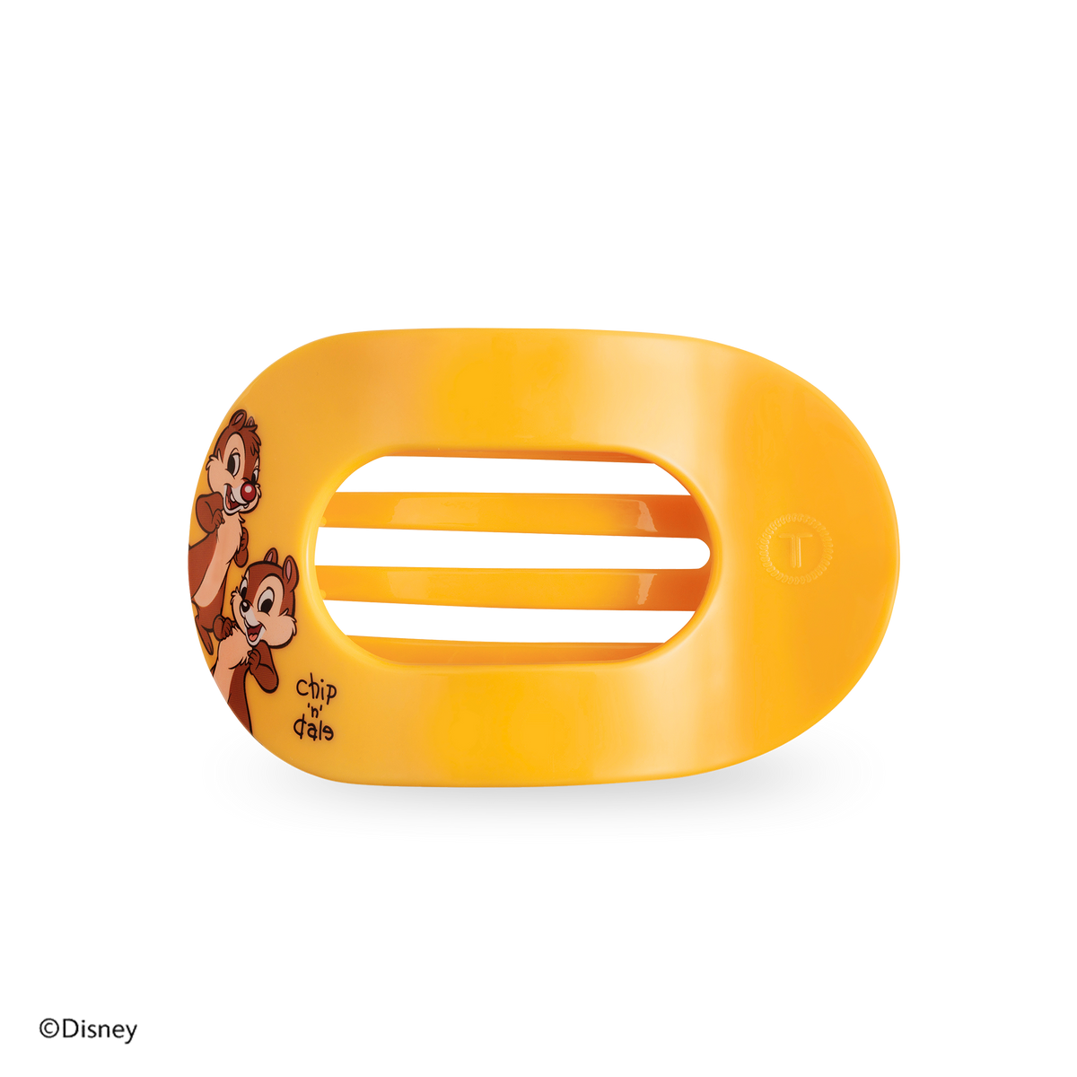 TELETIES - Chip 'N Dale | Medium | Flat Round Hair Clip