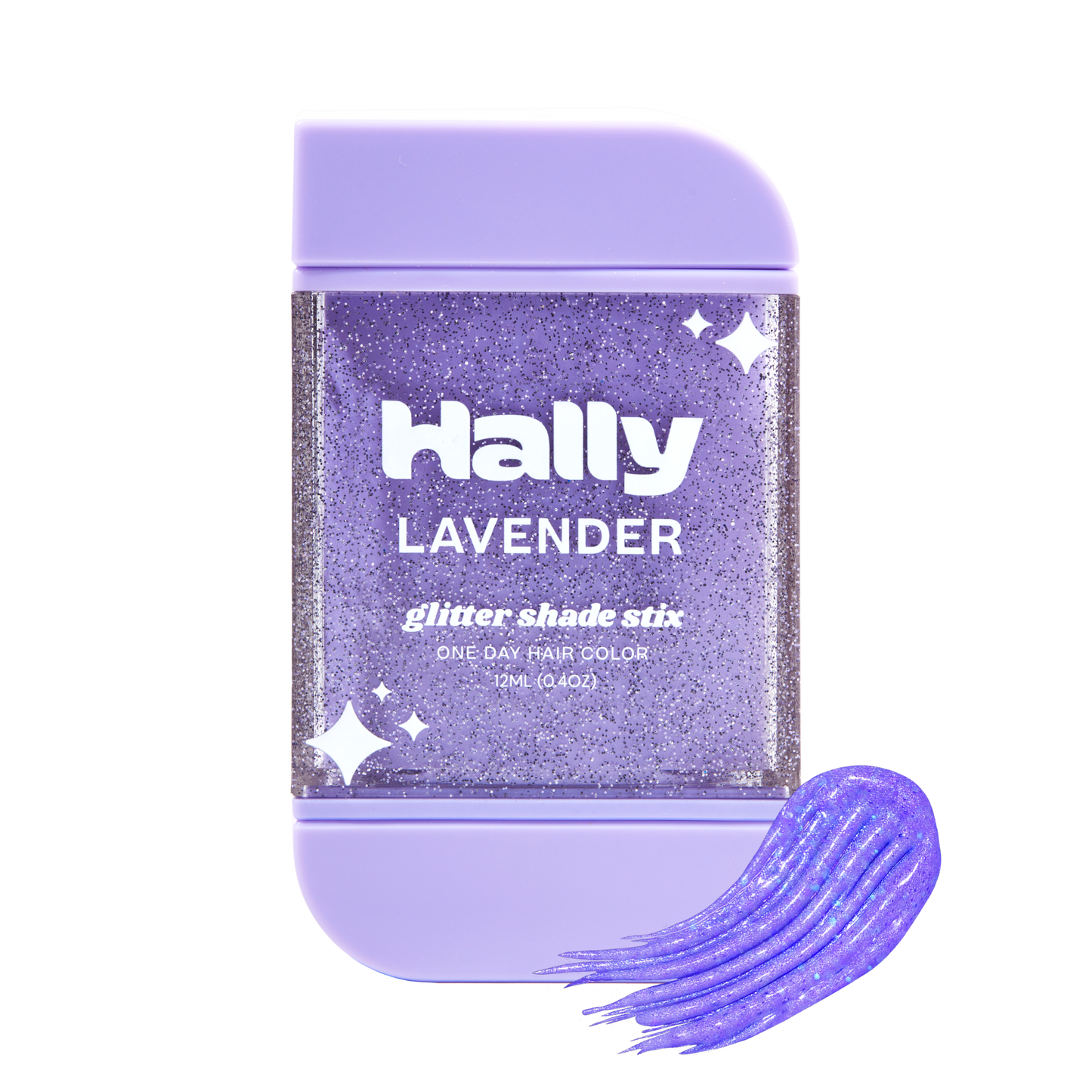 Hally Hair - Glitter Shade Stix Temporary Hair Glitter: Blue