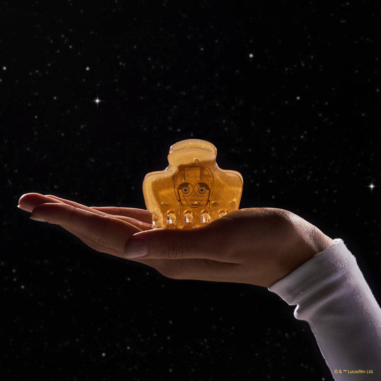 KITSCH - Star Wars™ & Kitsch Glitter Cloud Clip in C-3PO