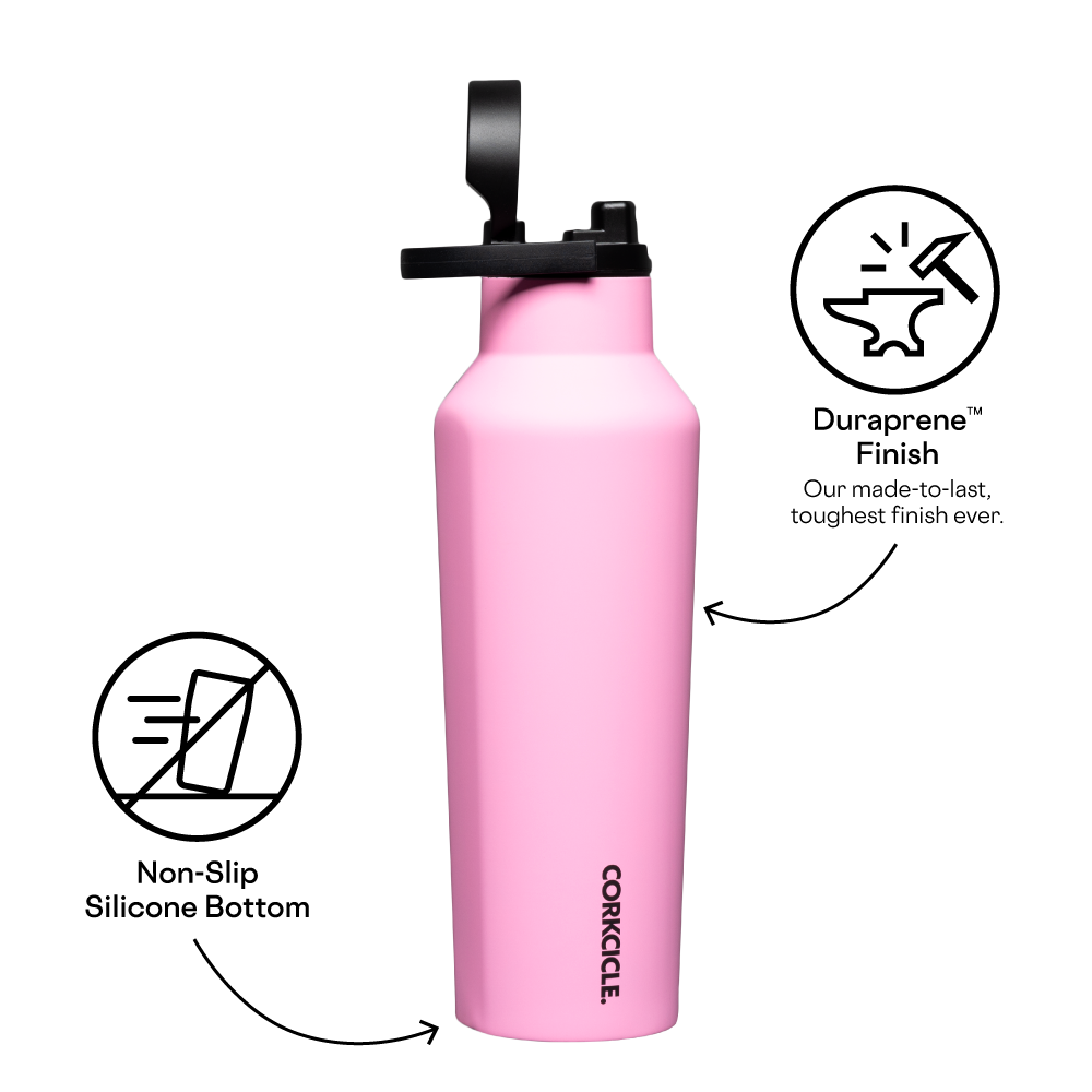CORKCICLE - Sport Canteen - 20oz Sun - Soaked Pink