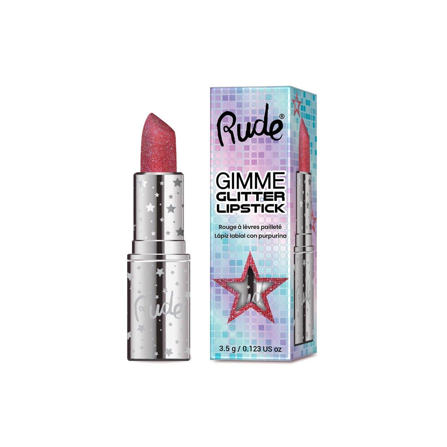Rude Cosmetics - Gimme Glitter Lipstick: Glitz