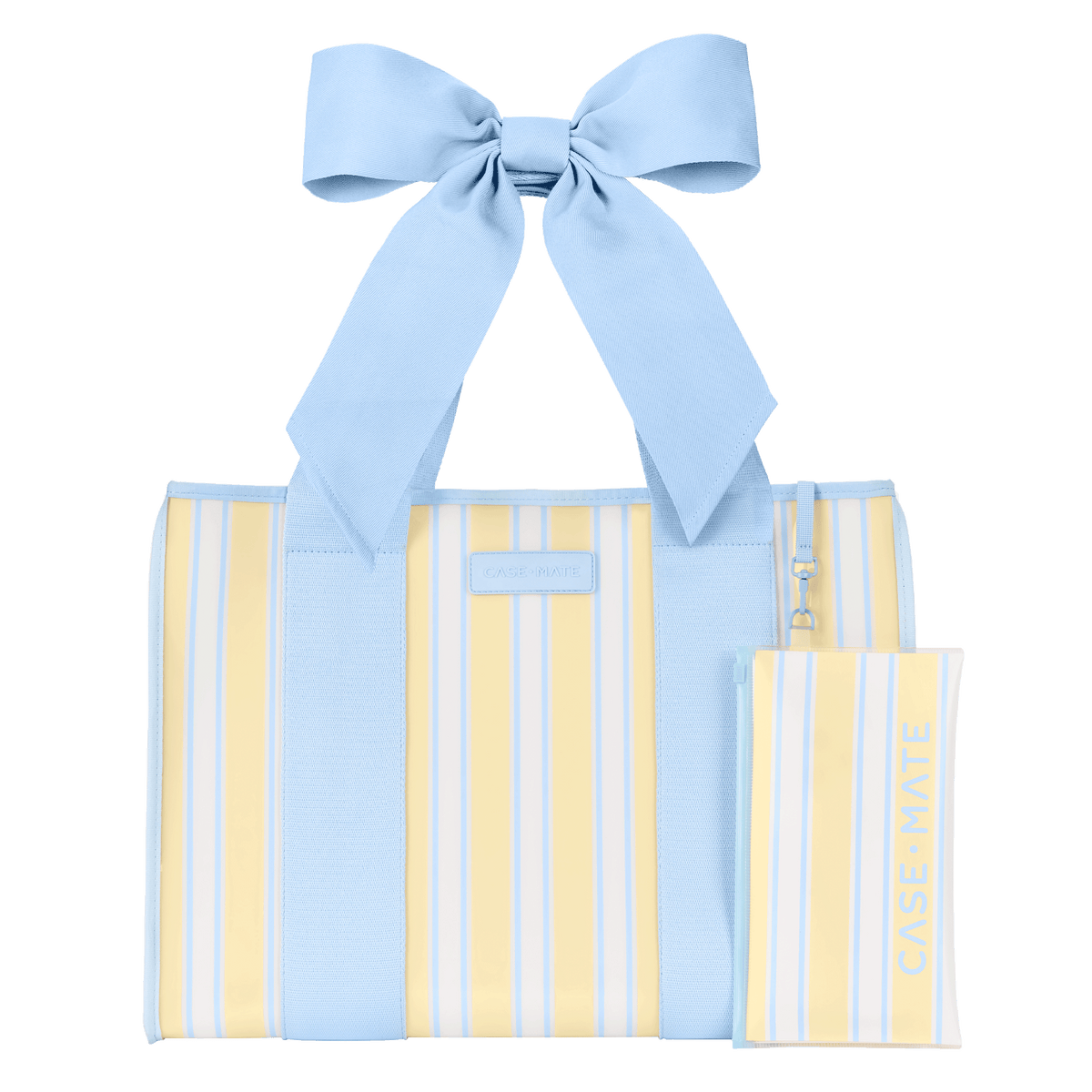 Case-Mate - Case-Mate Cabana Stripe Bow Jelly Tote Bag