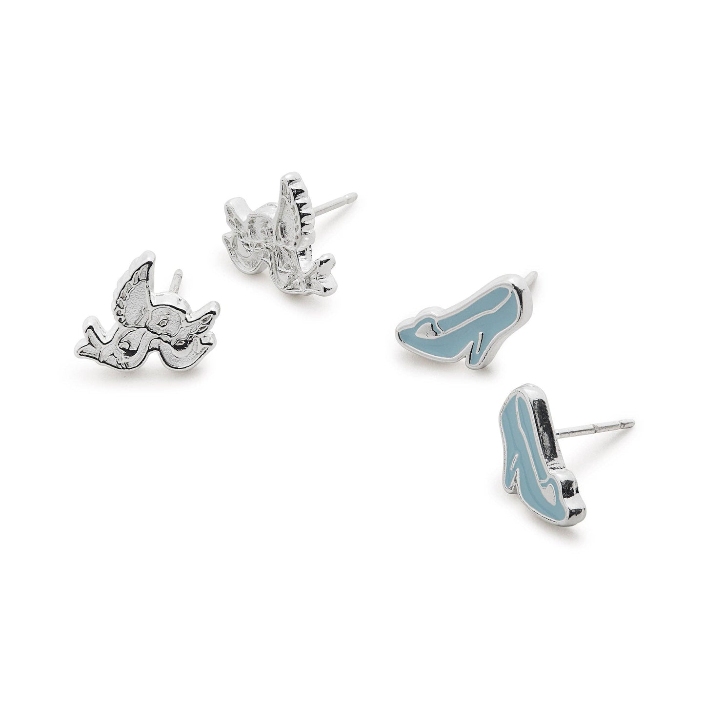 Alex and Ani - Disney® Cinderella Earring Set: Silver
