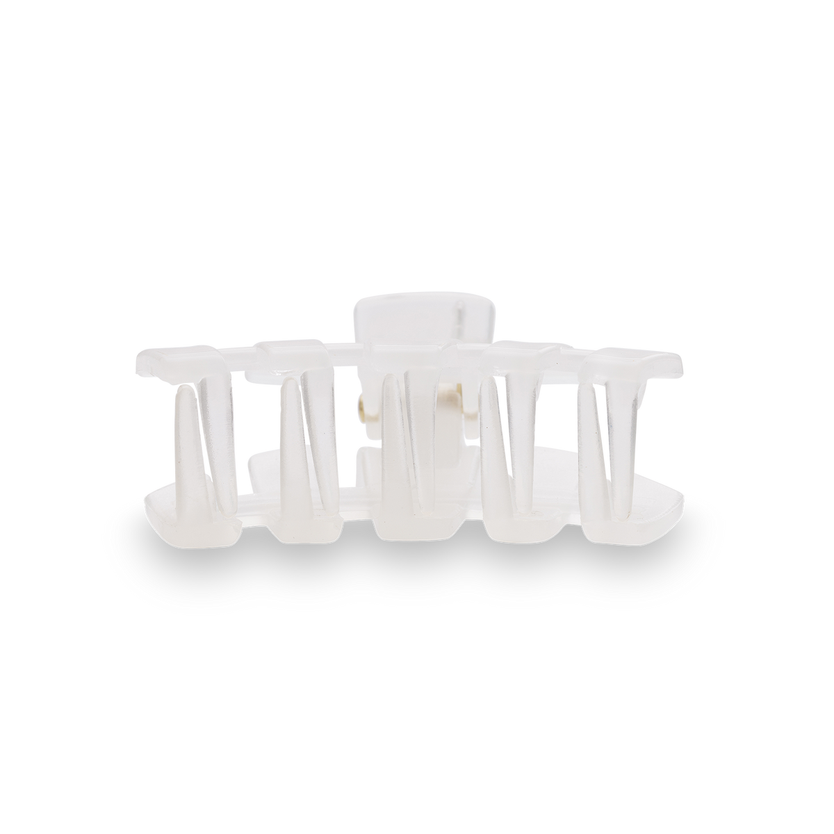 TELETIES - Classic Hair Clip | Tiny | Coconut White