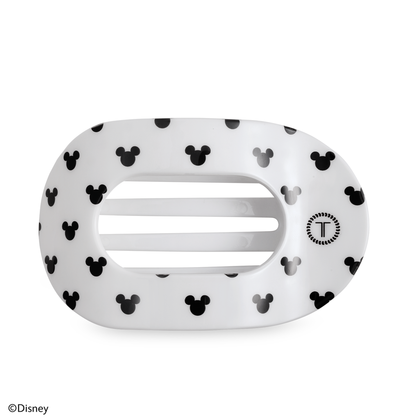 TELETIES - Flat Round Hair Clip | Large | The Iconic Mickey Mouse