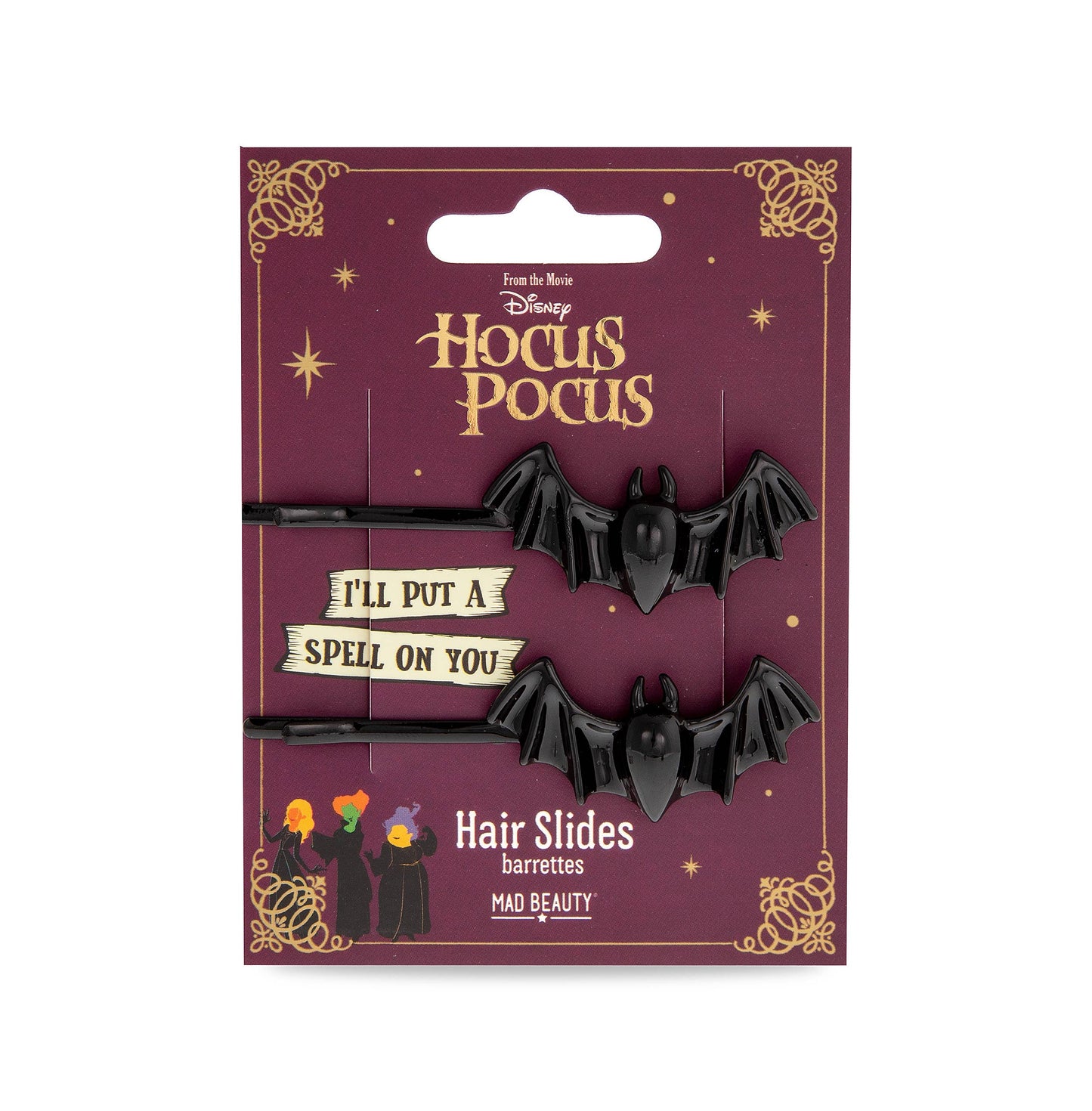 Mad Beauty USA LLC - Mad Beauty Disney Hocus Pocus Hair Slides