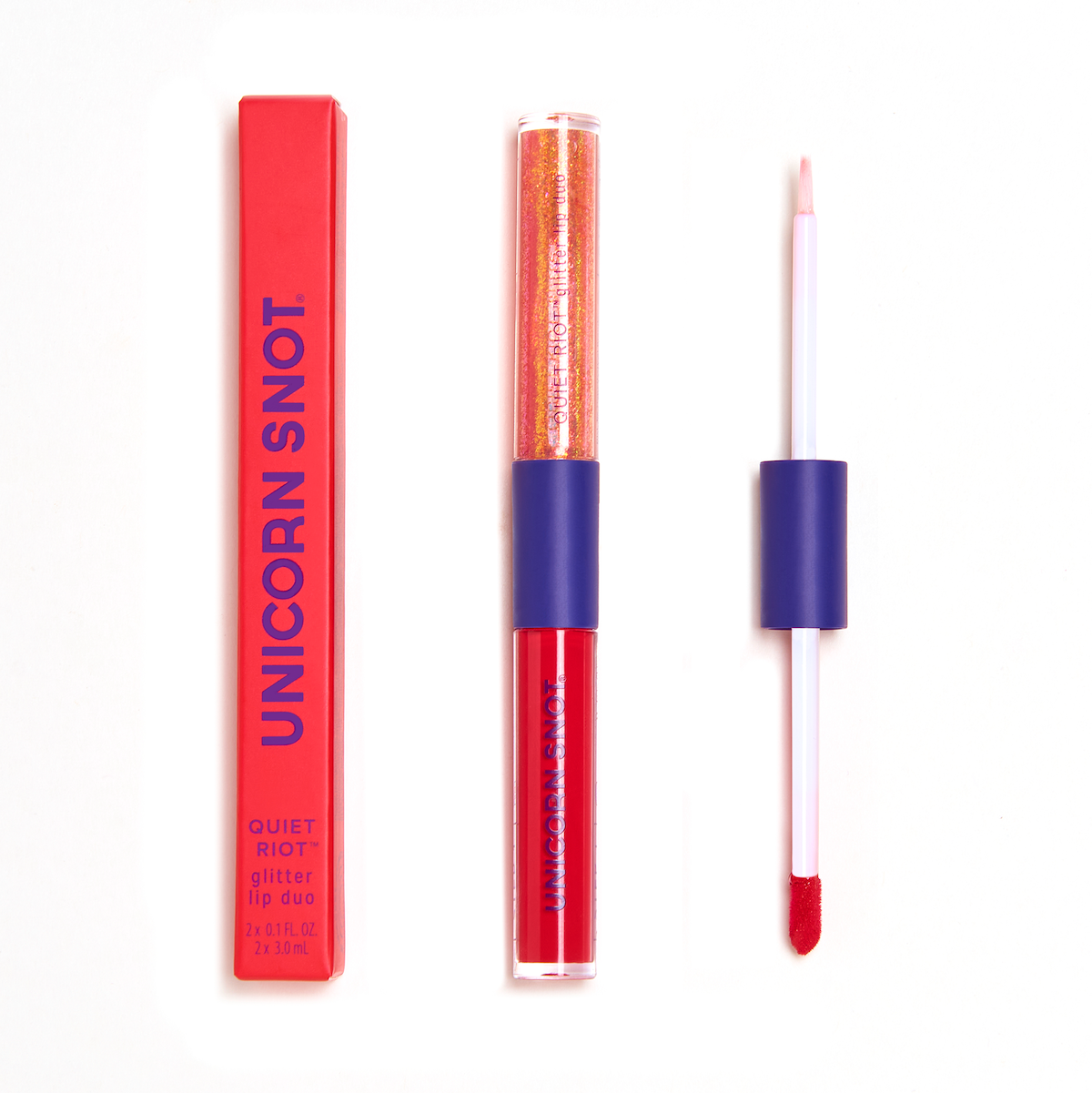 Unicorn Snot - Quiet Riot Glitter Lip Duo - Clash