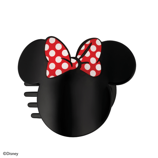 TELETIES - Disney: Minnie Mouse Shaped | Medium |  Flat Hair Clip