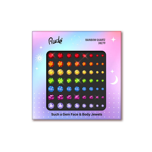 Rude Cosmetics - Such a Gem Face & Body Jewels: Rainbow Quartz