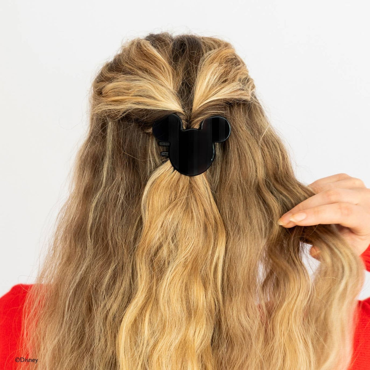 TELETIES - Disney: Mickey Mouse Shaped | Tiny |  Hair Clip