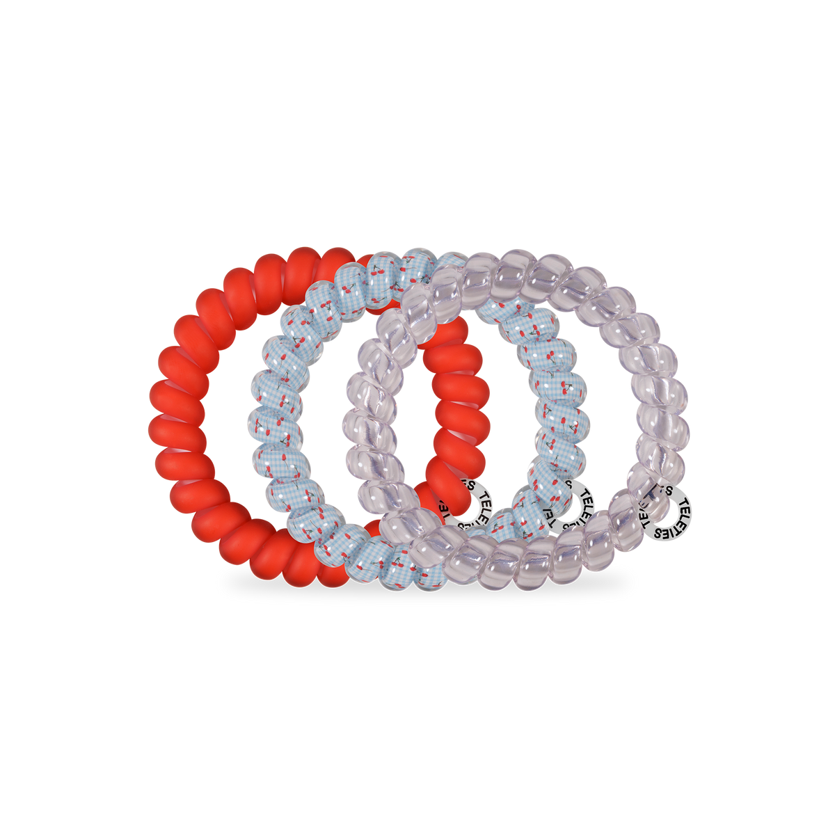 TELETIES - Basket of Cherries | Large | Hair Ties