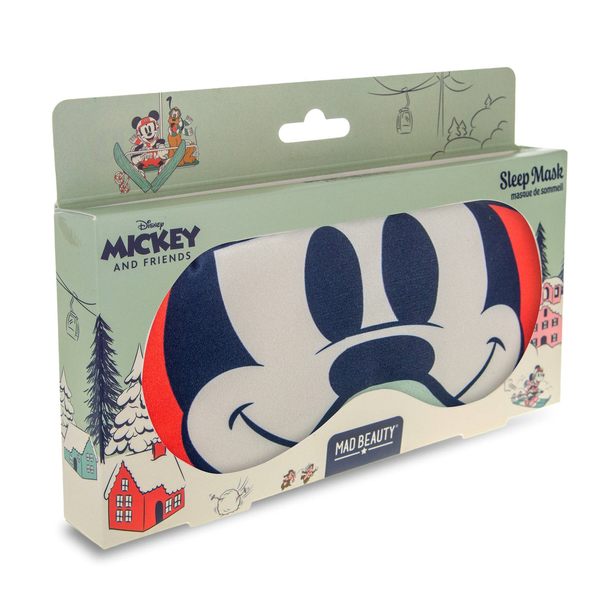 Mad Beauty USA LLC - Sleep Eye Mask Disney Mickey and Friends Ski Mask Design