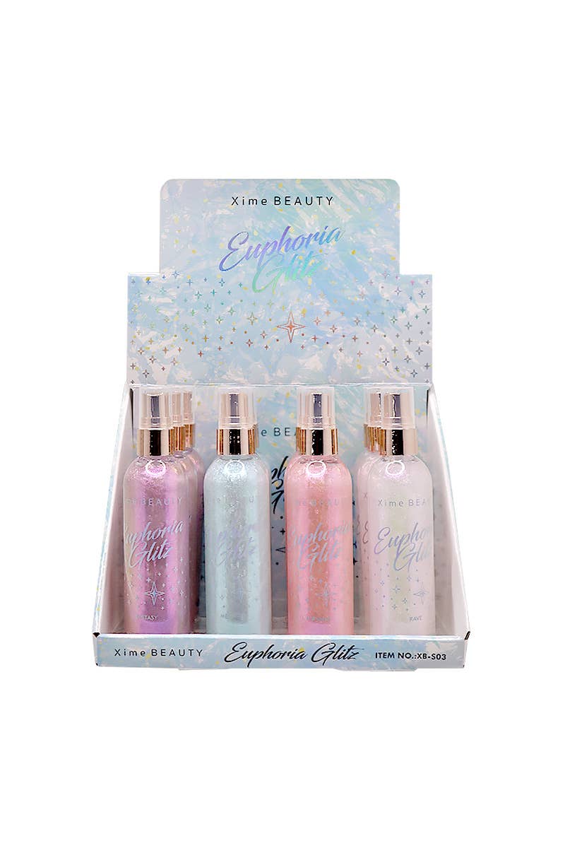 PINEAPPLE Beauty - Xime XB-S03 Euphoria Glitz Body Simmer Spray - 12pc