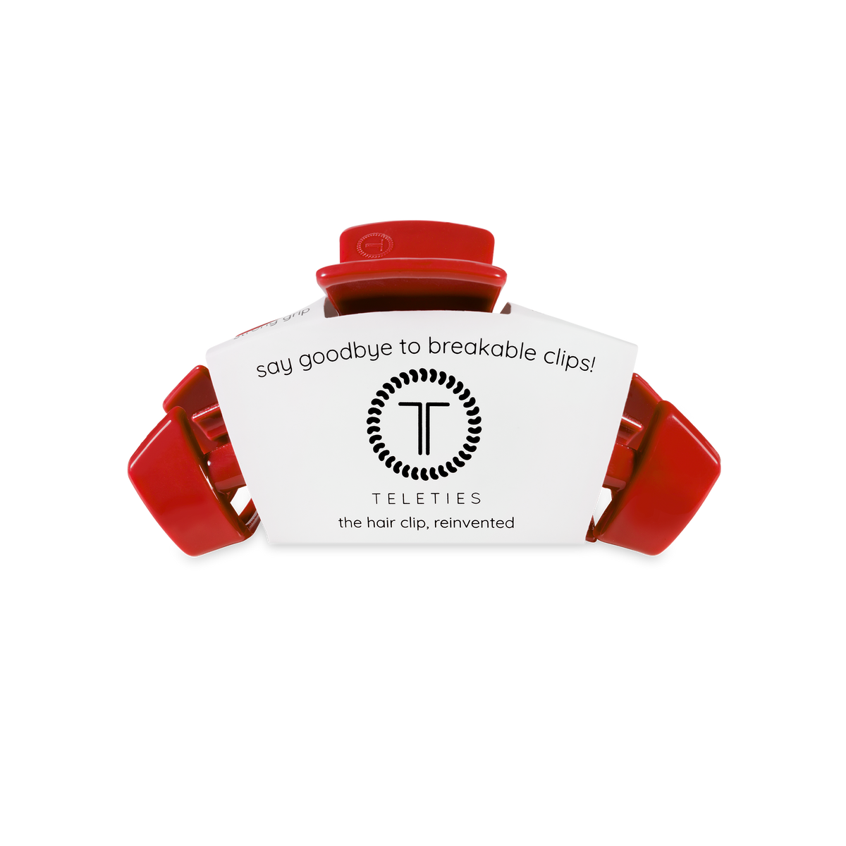 TELETIES - Classic | Red Carpet Ready | Small Hair Clip