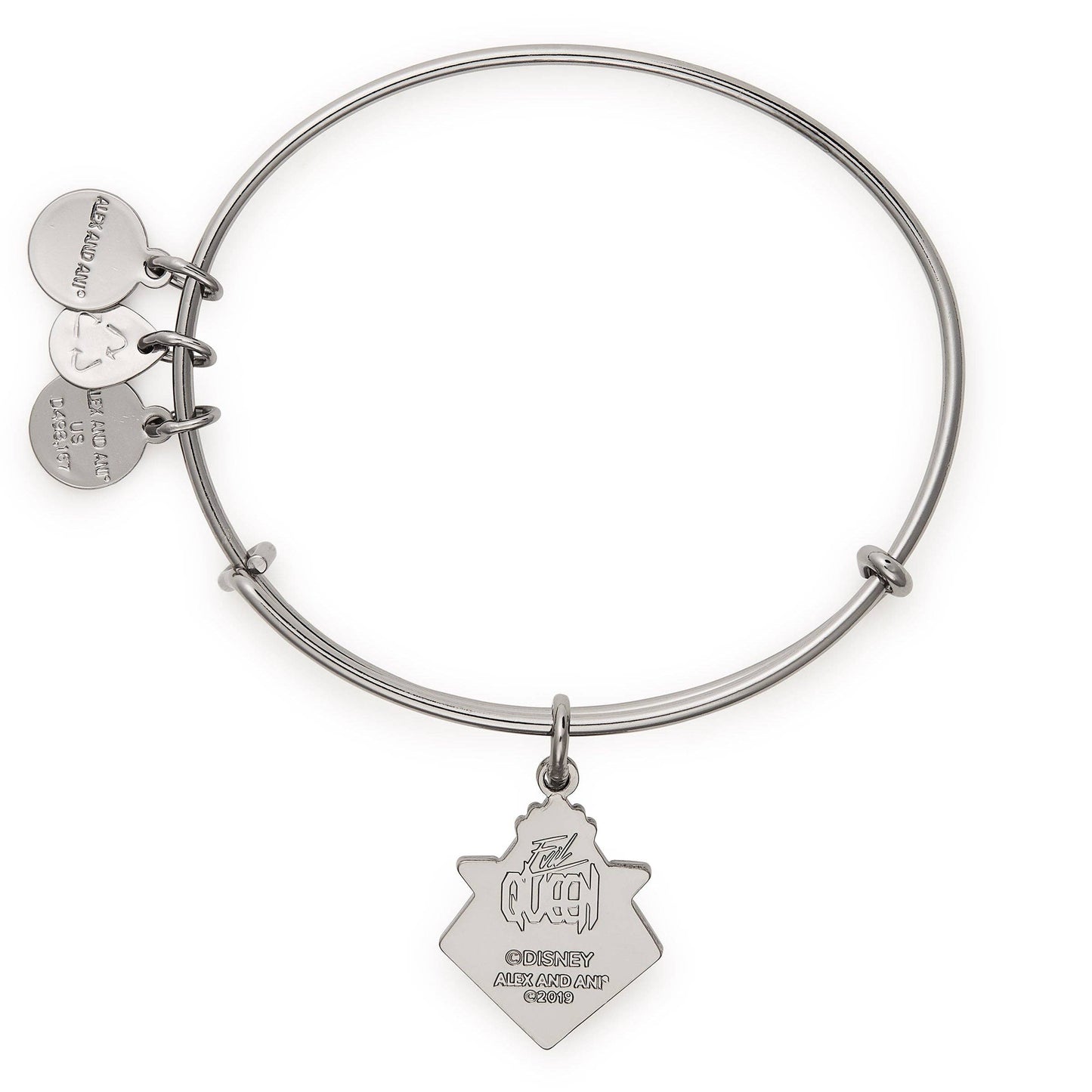Alex and Ani - Disney® Evil Queen Charm Bangle: Gunmetal